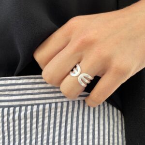 Rock and Soul Triple Ring Silver