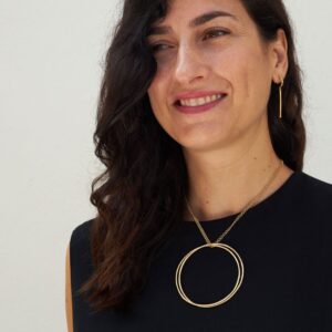 Twin XXL Versatile Necklace Gold