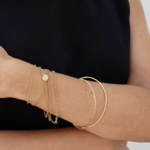 Twin XXL Versatile Necklace Gold