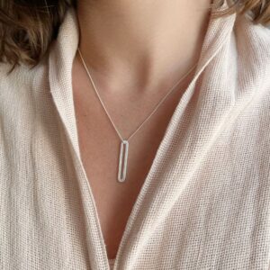 Rock & Soul ‘M’ Pendant Silver