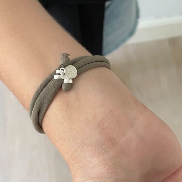 Justine Colour Bracelet Silver