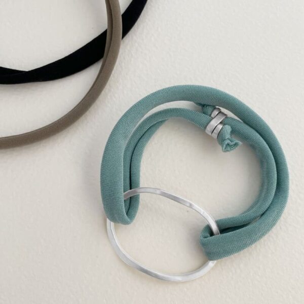 Justine Colour Bracelet Silver Mint