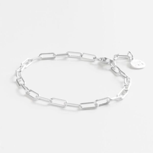 Rock and Soul Chain Bracelet Silver