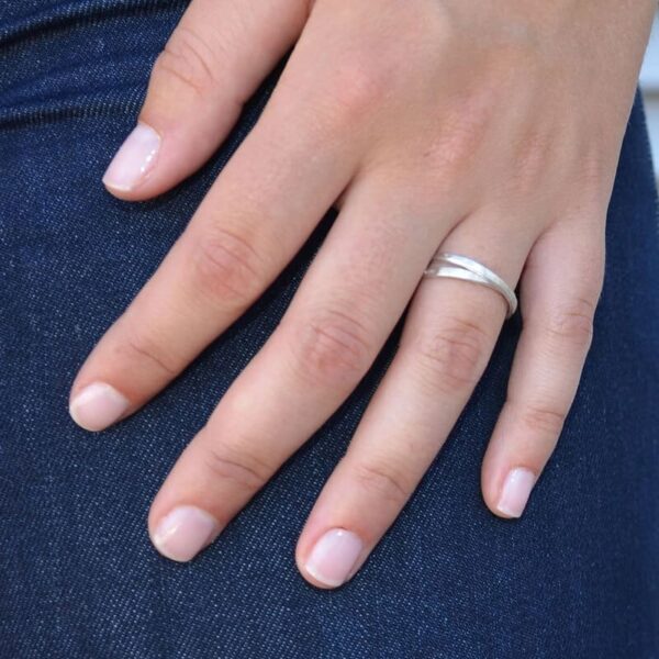 Sophie Twin Ring Silver