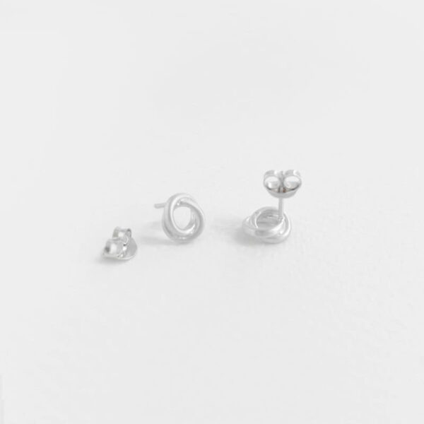 Sophie Twin XS Earrings Silver