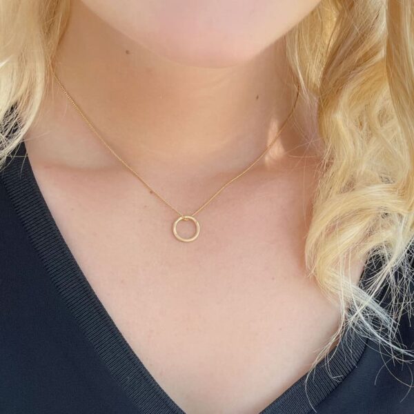 Insieme Simple Pendant Gold