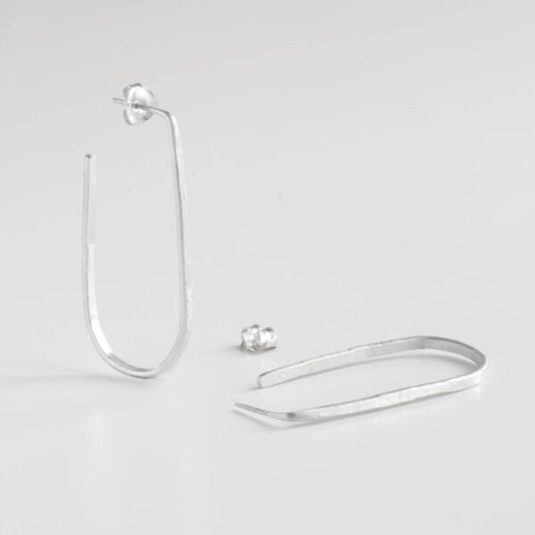 Kam Small Earrings Silver