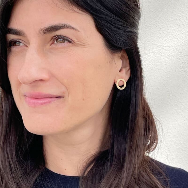 Aretes day into night S earrings gold