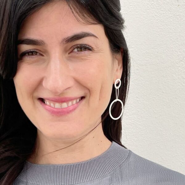 Aretes day into night XL earrings Silver