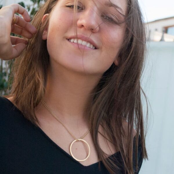 La Cala M Long Necklace Gold