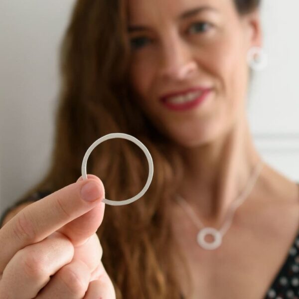 La Cala M Short Necklace Silver