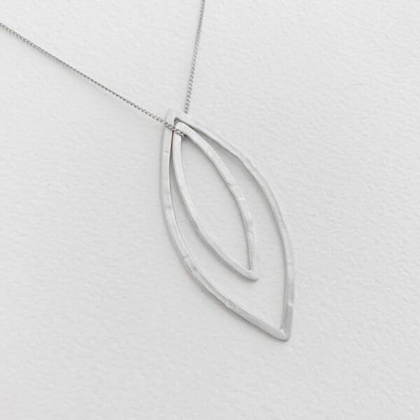 Maria double pendant silver