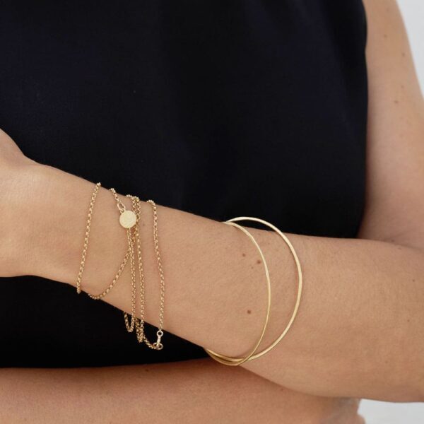 Twin XXL 2 in 1 Necklace Gold