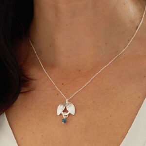 Vera Color Necklace Silver