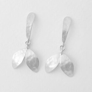 Vera Pendant Earring Silver