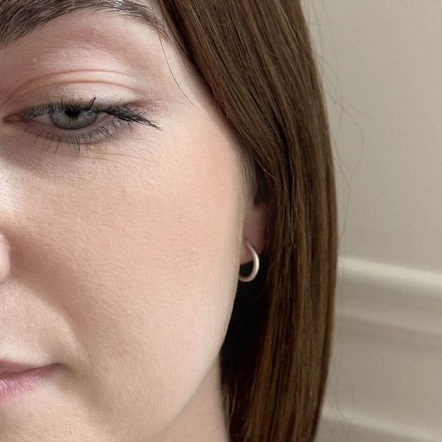 London S hoop silver London S hoop silver