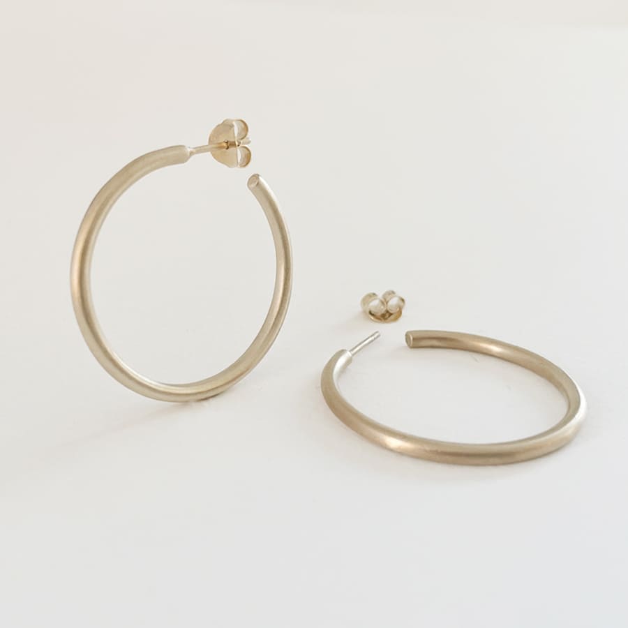 London XL hoop earrings Gold London XL hoop earrings Gold