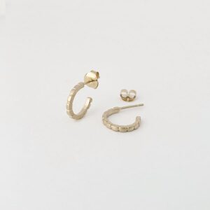 Camu S Hoop Earrings gold