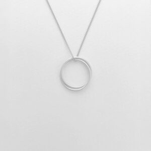 London Twin M pendant Silver
