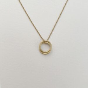 London Twin S pendant Gold