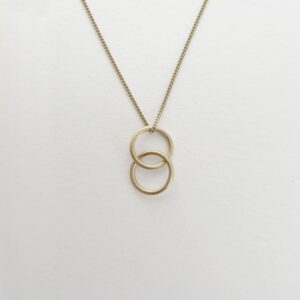 London Twin S pendant Gold