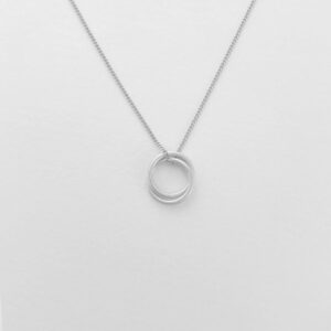 London Twin S pendant Silver