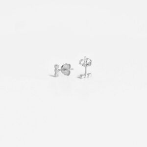 camu triple earrings silver