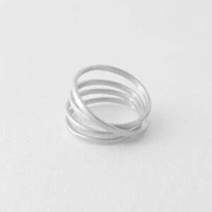 Paris Big Ring Silver