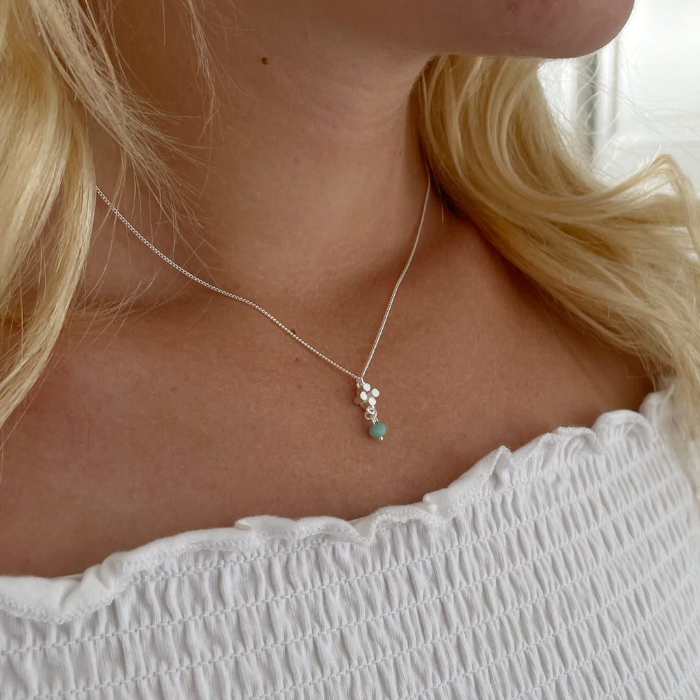 Solitaire Cross Pendant