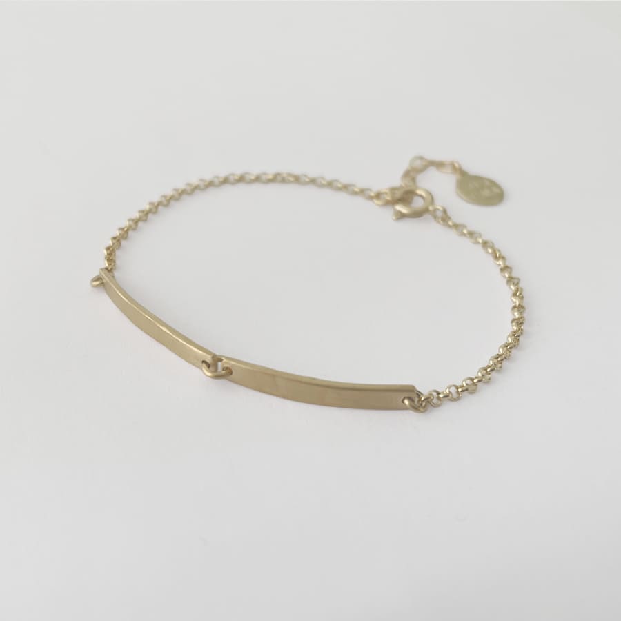 Bretagne doble bracelet gold