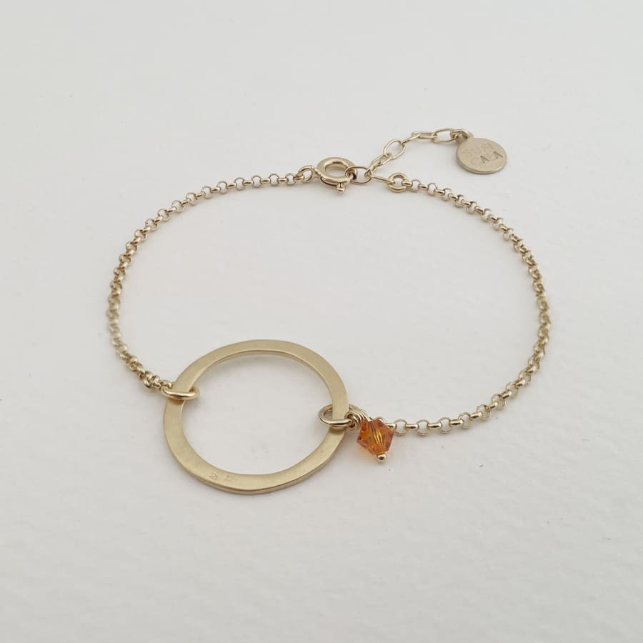 Carmen 'M' Bracelet Gold