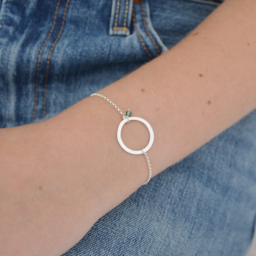 Carmen 'M' Bracelet Silver