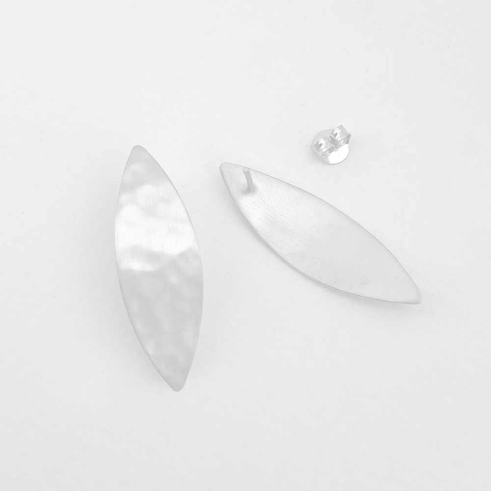 Miss Lemon L Earrings Silver