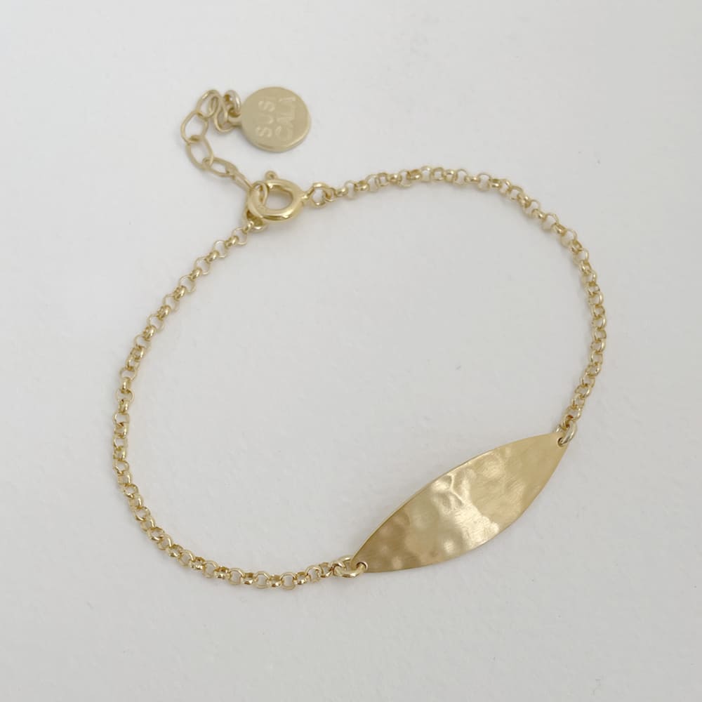 Miss Lemon M bracelet Gold Plated