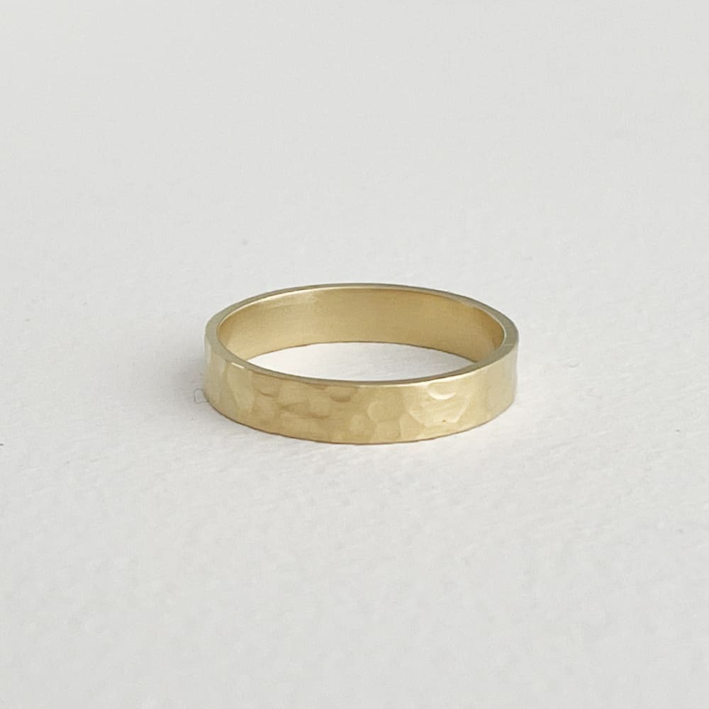 Miss Lemon Thin Ring Gold Plated