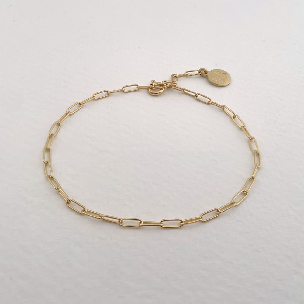 Rock and Soul Super Thin Bracelet Gold