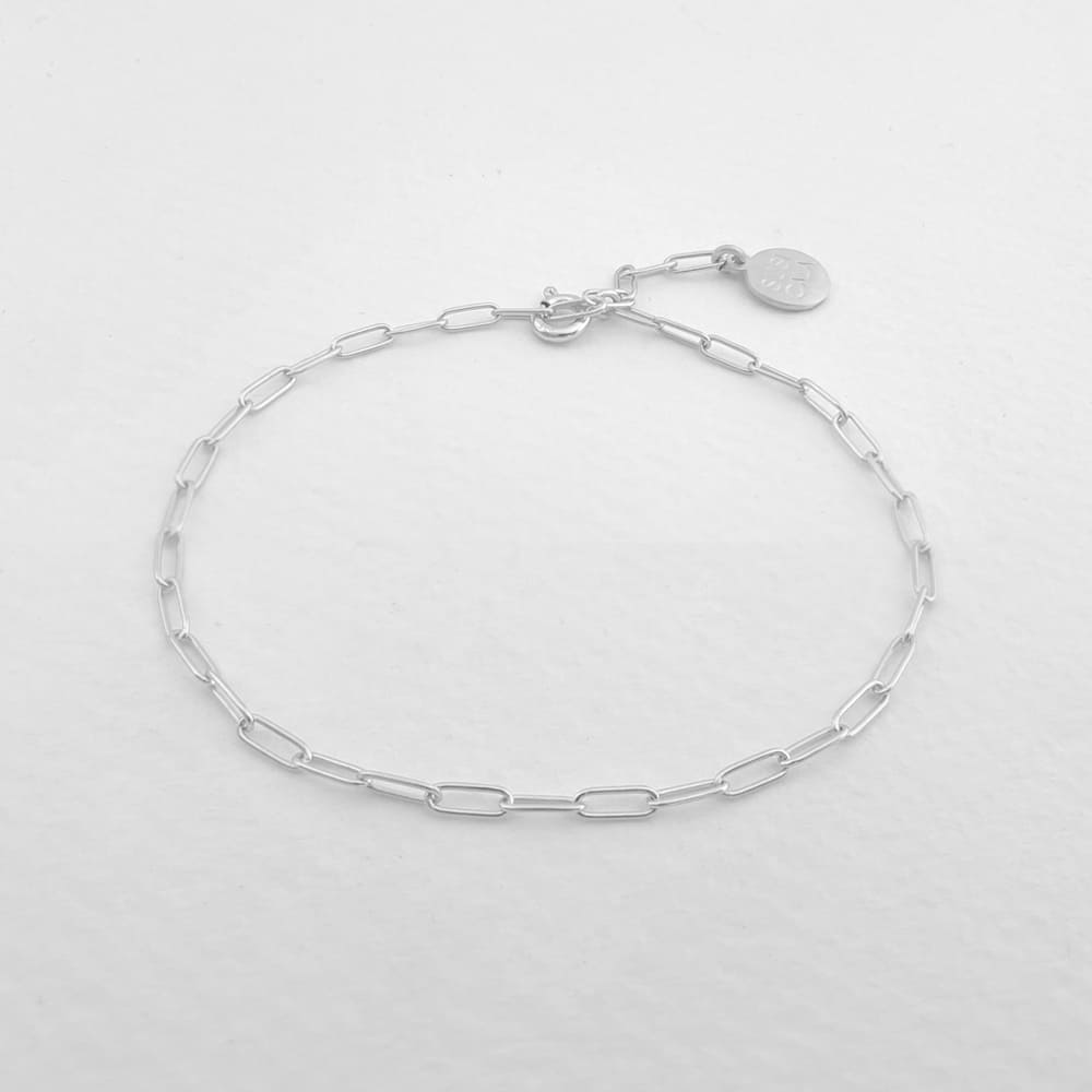 Rock and Soul Super Thin Bracelet Silver