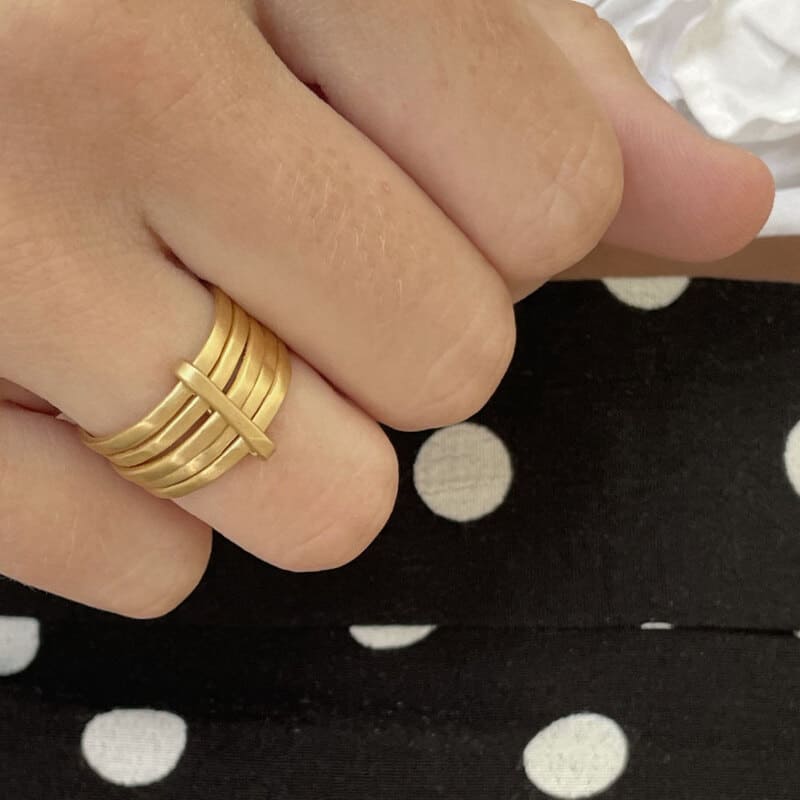Sophie 5Mix Ring Gold