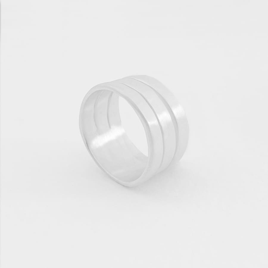 bretagne triple ring silver