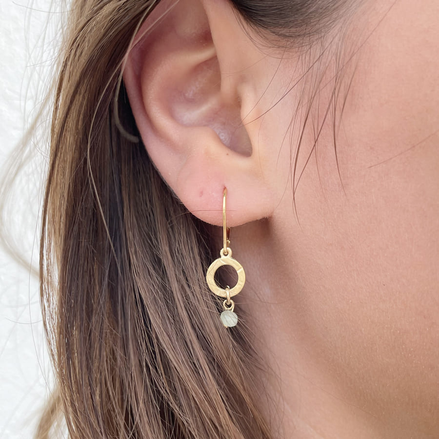 carmen mini earrings gold
